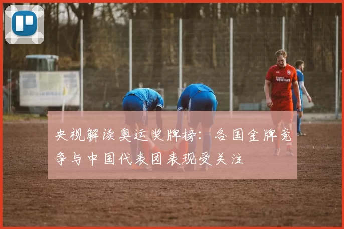 央视解读奥运奖牌榜：各国金牌竞争与中国代表团表现受关注