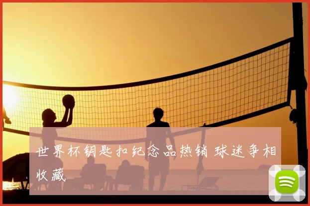 世界杯钥匙扣纪念品热销 球迷争相收藏